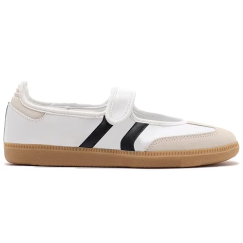 Tigeridea Sneakers for Women Comfortable Business Casual Tennis Shoes Lightweight Slip on Footwear Women's Fashion Retro Sneakers