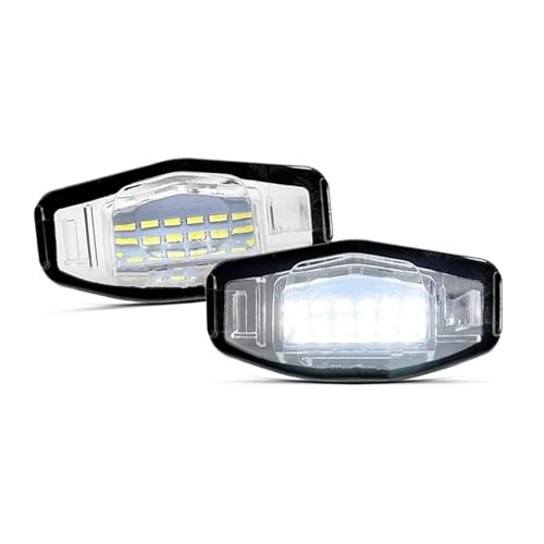 Luz LED de matrícula para viajes nocturnos seguros en Accord Civic y Odyssey