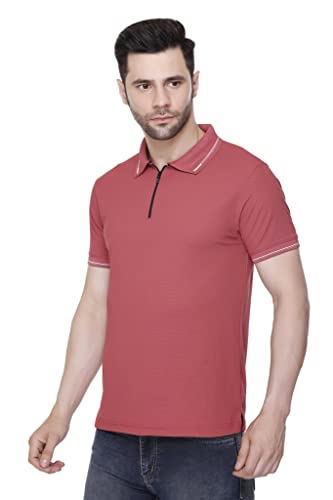 Image of Colors & Blends - Men's Activewear Zipper Polo