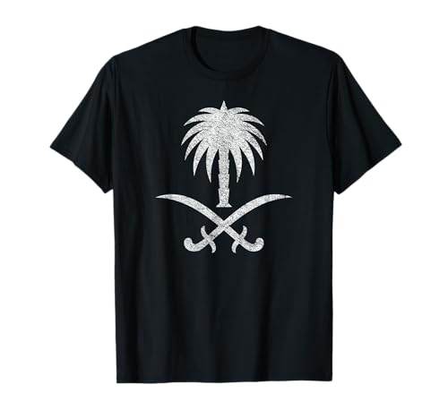 SAUDI ARABIA NATIONAL FLAG SAUDI ARABIAN EMBLEM SYMBOL T-Shirt