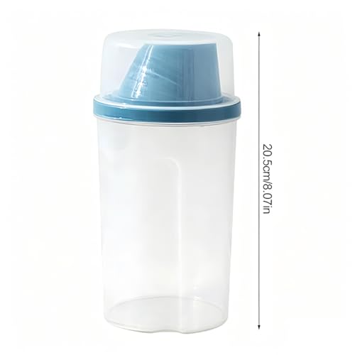 Recipientes para comida de mascotas Ticha que evitan el pienso rancio botes de 1000 ml herméticos 8
