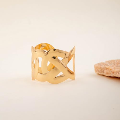 Image of Shining Diva Fashion Gold Plated Stylish Kada Bangle Cuff Bracelet for Women & Girls