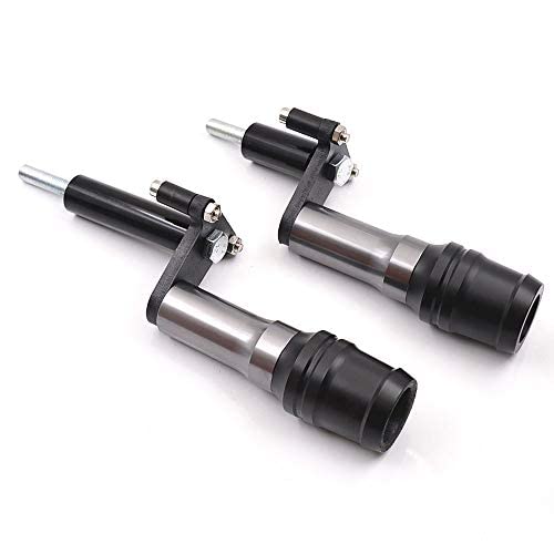 LEDISHUN エンジンガード エンジンスライダー に適合する カワサキ ニンジャ250 Ninja400 Z400 2018-2025 に適用 (銀)