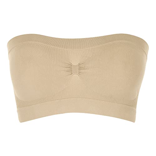 Sutiã Loba Faixa Feminino, Natural, G