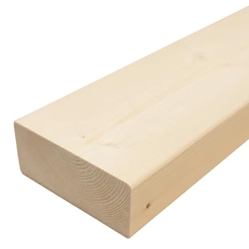 Amazon.co.jp: SPF ツーバイ材 2×4材 1本 約38×89×600(長さ600mm