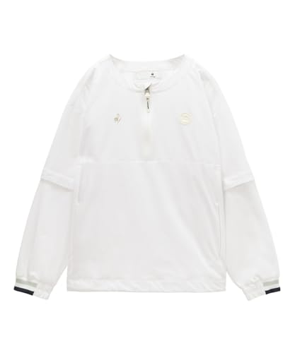 [ルコックスポルティフゴルフ] 2WAYクルーネックブルゾン LG6SWB00L_WH00_L