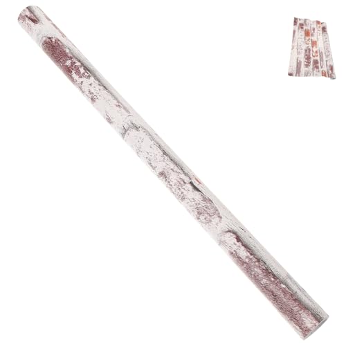 jojofuny 1 Rollo De Pegatinas Para Azulejos Papel Pintado Para Pared Yeso Papel Pintado Adhesivo Para Paredes Azulejos De Pared Efecto De Señal Azulejos Rayas Calcomanías