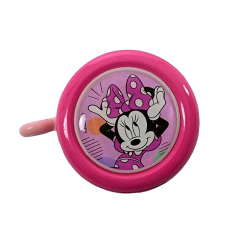 Kubbinga Sonnette de vélo rose Minnie Bow-Tique pour filles