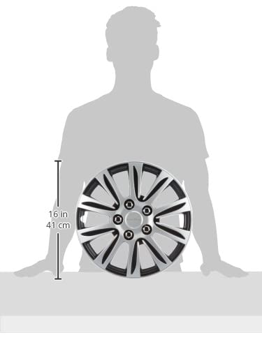 Good Year GOD9026 Copricerchi Goodyear, 15 Pollici, Modello Flexo 10 Colore Nero - Foto 6