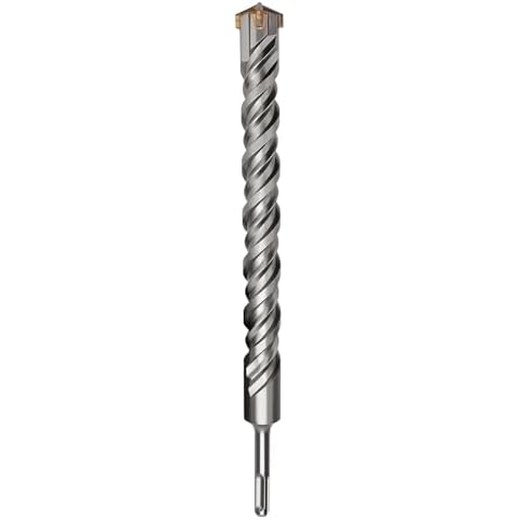 1-1/4 inch X 18 inch SDS Plus Rotary Hammer Drill Bit, Concrete Drill Bit for Concrete, Brick, Cement and Stone, 18 inch Length (18" Length, 1-1/4" Diameter) Cover