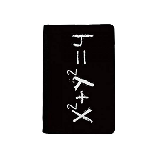 Étui passeport motif équation du cercle multicolore 3.7x5.8 inch pour voyage classique