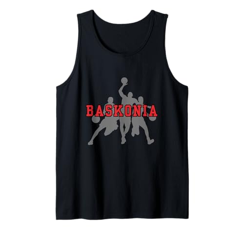 Apoyo Aficionado Baloncesto Baskonia Cataluña Basketball Camiseta sin Mangas