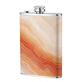 Compact et format de poche : mesurant 9,4 x 13,5 cm et pouvant contenir 227 g, cette flasque de poche est parfaitement dimensionnée pour tenir dans votre poche, ce qui la rend pratique pour une utilisation en déplacement, que ce soit lors d'une fête ou d'une aventure en plein air