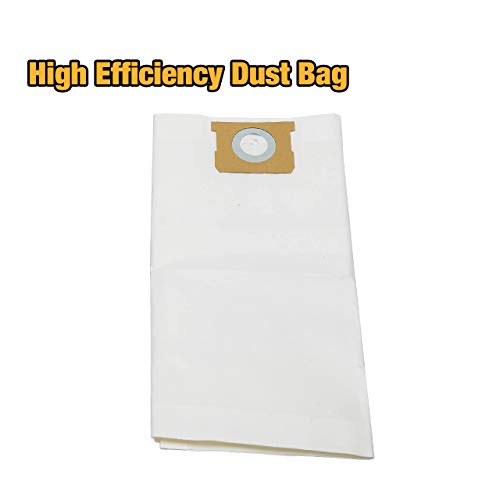Image of Vacmaster VDBL Standard Dust Bags for 12-16 Gal Wet /Dry Vacs 3-Pack