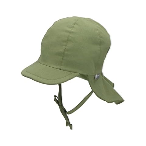 Sterntaler Unisex Schirmmütze mit Nackenschutz Sonnenhut, mittelgrün, 49 Cover
