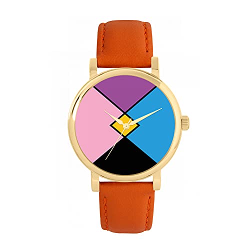 Reloj de lujo Pride de cuarzo para mujer con diseño exclusivo de 38 mm