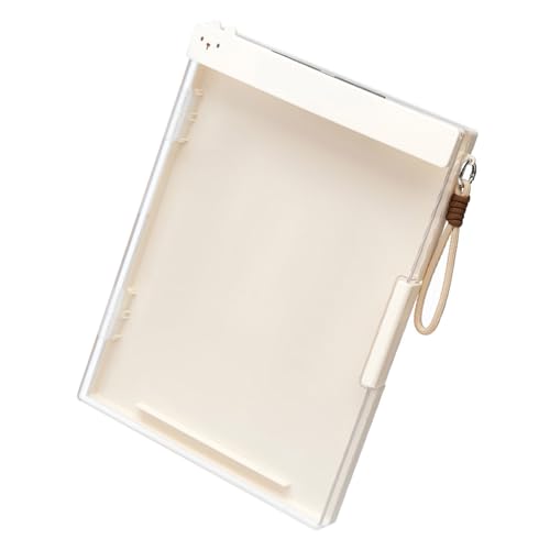 �N���A ABS �h�L�������g �P�[�X �N���b�v�{�[�h�ƃX�g���b�v�t�� 2 �w�t�@�C�� �I�[�K�i�C�U�[ �{�b�N�X �I�t�B�X �w�Z�◷�s�p �N�C�b�N �A�N�Z�X �t�@�C�� �I�[�K�i�C�U�[