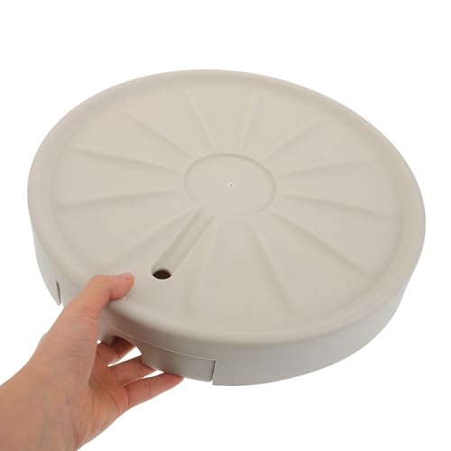 Soucoupe à roulettes pour plantes blanche support polyvalent pour pots - 5