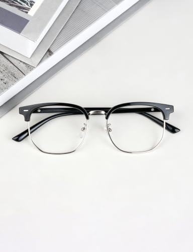 Image of Blue Light Blocking Glasses for Men Anti-Fatigue Computer Monitor Gaming Glasses Prevent Headaches Glasses