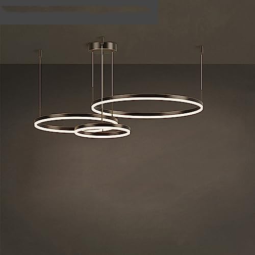 Luminaire LED à intensité variable moderne plafonnier suspension salon