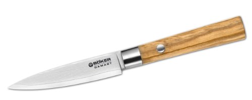 Böker Couteau d'office Damas Olive