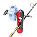 Chiffonade Portable Mini Fishing Line Spooler - Universal Reel Winder for Baitcaster & Spinning Reels, Fits Various Spool Sizes (5.12x1.34in)