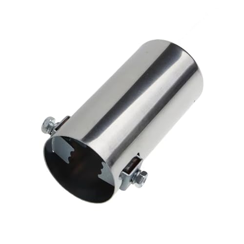 Embout silencieux d'échappement universel rond anti-corrosion facile à fixer sur pot auto