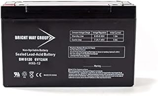 Bright Way Replacement Battery for Switchboard Lifeline Medical Battery 6V 12AH F1