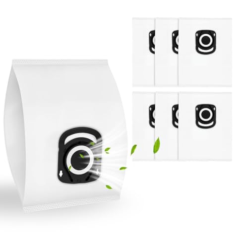 KIT - 6 Sacchetti Compatibili con Aspirapolvere Rowenta Hygiene ZR200520,