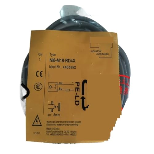 Capteur de proximité NI8-M18-RD4X NC étanche pour détection métaux