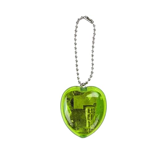 Delicate Heart Music Box with Clear Sound Bag Hanging Ornament for Gifting to Women Who Love Music and Collectibles Anniversary 