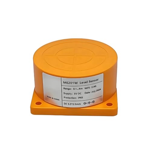 Nihcora Tuya Smart WiFi Sensore Monitor Livello Serbatoio Acqua Ad Ultrasuoni con Allerte In Tempo Reale e Controllo Tramite App per IOS & Android Spina EU