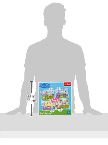 Trefl Peppa Pig 4in1 Jigsaw Puzzle 4in1 (12, 15, 20, 24) Holiday ...