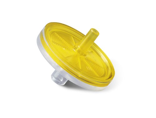 Image of Sartorius Minisart 16533----------Q High Flow Syringe Filter with Male Luer Slip, PES Membrane, Non Sterile, Dark Yellow, 0.45m Pore Size (Pack of 500)