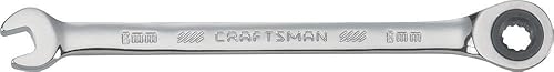 Miniatura 3 de CRAFTSMAN Llave de trinquete, métrica, 0.315 in, 72 dientes, 12 puntos (CMMT42568)