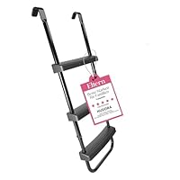 HUDORA Universalleiter - rutschhemmende Trampolinleiter mit breiten Stufen - höhenverstellbare Sicherheitsleiter für’s Trampolin - hochwertige & UV-beständige Leiter für viele Trampolinhöhen