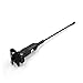 uxcell Black Adjustable Screw Mounting Decorative Antenna Aerial for Auto Car Vehicle