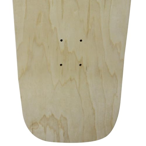 Moose Skateboards BK1033-NAT + GRIP Blank Skateboard Deck