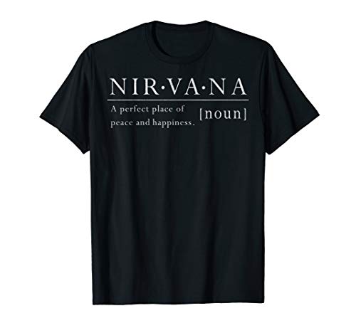 Nirvana White Ink Defintion T-Shirt Nirvana White Ink Defintion T-Shirt