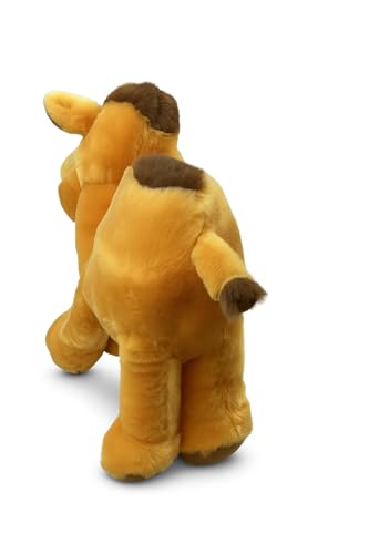 Generisch Plüsch Kamel 30 cm – Weiches Kuscheltier Kamel in Braun, Liebevoll gestaltetes Stofftier für Kinder & Erwachsene, Flauschiges Plüschtier zum Spielen, Sammeln & Verschenken