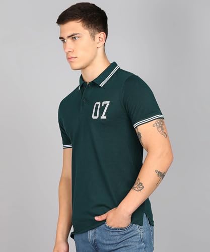 Image of INKKR Men's Soild Half Sleeve Polo T-Shirt Combo