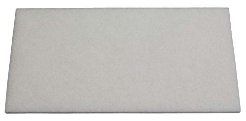White Driver Pad (Spacer Use W/Sandpaper), 28 Inch - 2 Pack