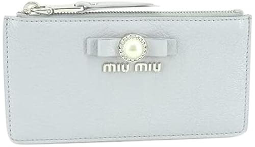 [ミュウミュウ] レディース フラグメントケース MADRAS PEARL 5MB006 2F3R F0591 FIORDALISO 2022ss (FIORDALISO) [並行輸入品]