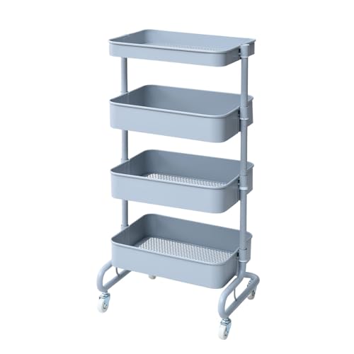 [�R�P] �L�b�`�����S�� �������߉\ �S�̑ω׏d80kg ���b�V���^�C�v �L���X�^�[�t�� ��46×���s38×����93.5cmg �o�X�P�b�g�g���[���[ �g���i ���C�g�O���[ LBT-3+B+P(LGY)