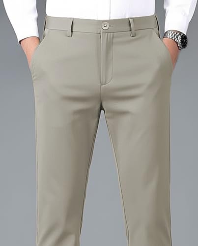 Image of Mans Formal Pant| Stretchable Formal Pant Trousers| Comfortable Office & Casual Pants for Men || Classic Flat Front Casual Pant | Mens Formal Pant