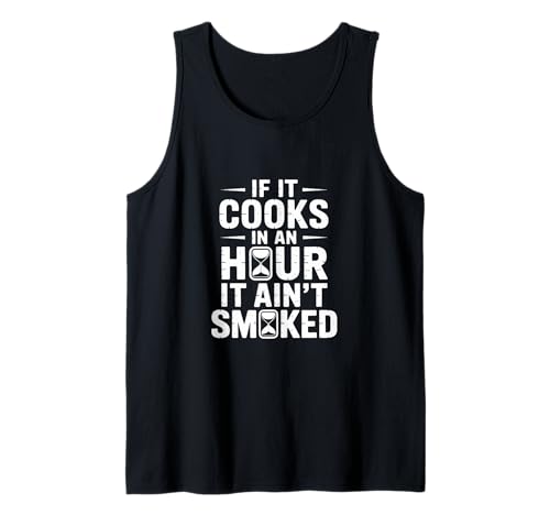 Si se cocina en una hora, no es ahumado carne ahumada Camiseta sin Mangas