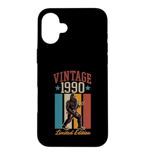 Vintage 1990 Bigfoot Sasquatch �e�[�}�M�^�[ ����� �X�}�z�P�[�X iPhone 16 Plus �p