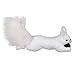 GARNECK Adorno Colgante de Ardilla de Espuma Adorno de Peluche Animal Decoración de Árbol Blanco (Ardilla Voladora)