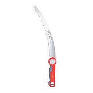 Wolf-Garten PC370MS Multi-Change Power Cut Pruning Saw Tree Care Tool Head, Red, 67x3.2x3 cm