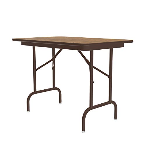Correll 24x48 Folding Keyboard-Height Table Medium Oak
